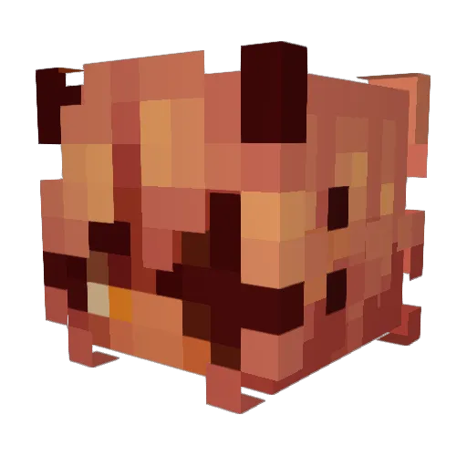 nomiichu Minecraft avatar head, 3D render