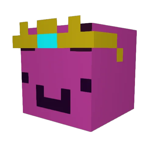 noname5643 Minecraft avatar head, 3D render