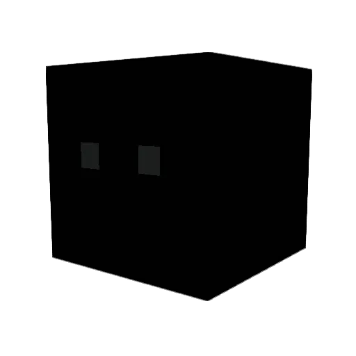 nonamessdaaa Minecraft avatar head, 3D render