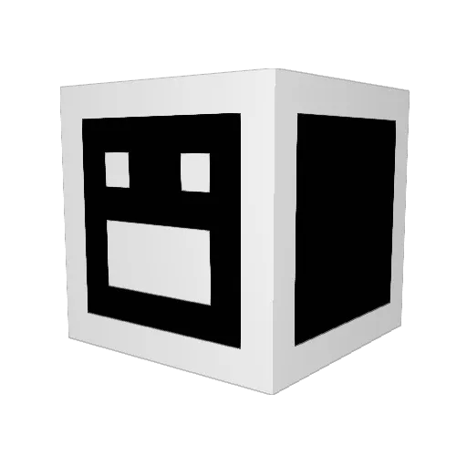 nonexistencez Minecraft avatar head, 3D render