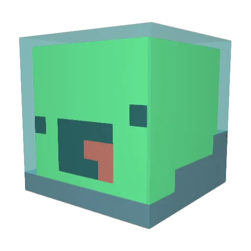 nonghotdog Minecraft avatar head, 3D render
