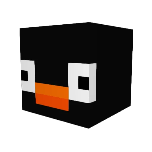 noni523 Minecraft avatar head, 3D render