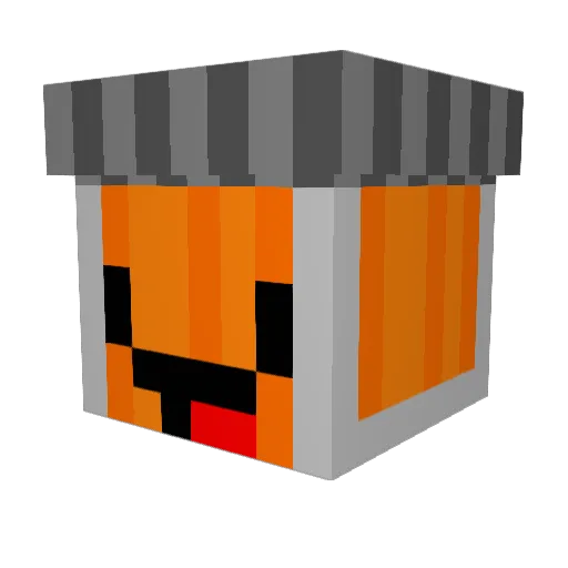 noni81 Minecraft avatar head, 3D render