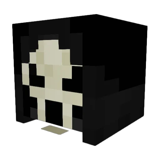 nonods Minecraft avatar head, 3D render