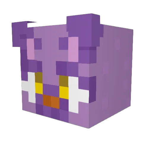 nonongegg Minecraft avatar head, 3D render