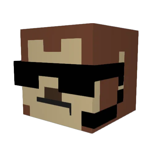 nonoxi31 Minecraft avatar head, 3D render