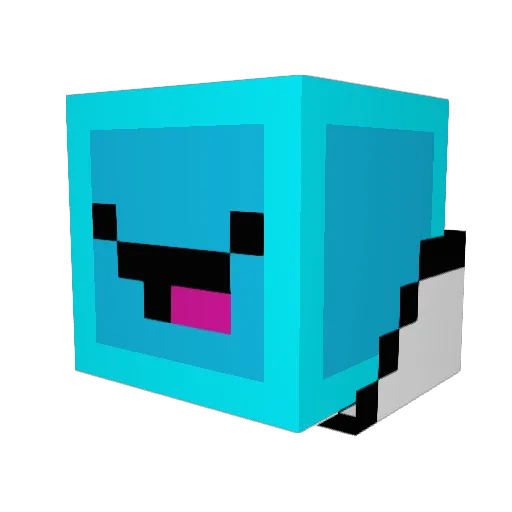 noob0923 Minecraft avatar head, 3D render