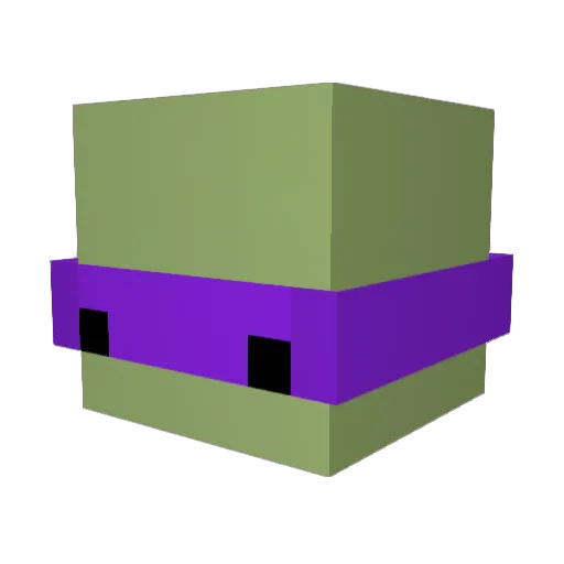 noob_92 Minecraft avatar head, 3D render