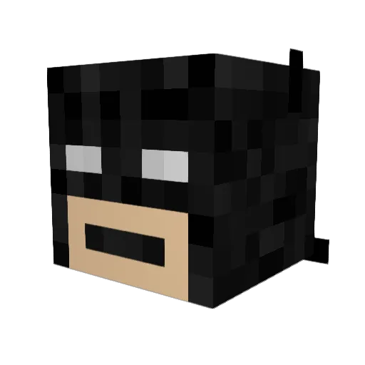 noobkiller513 Minecraft avatar head, 3D render