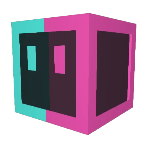 noodline Minecraft avatar head, 3D render