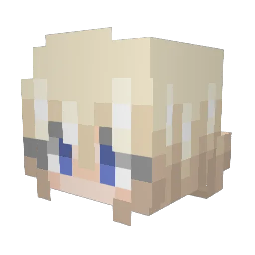 nooneknowsizzy Minecraft avatar head, 3D render