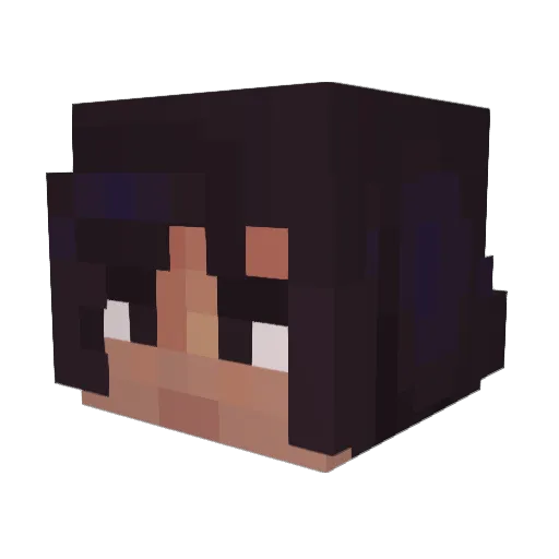 noontypo Minecraft avatar head, 3D render