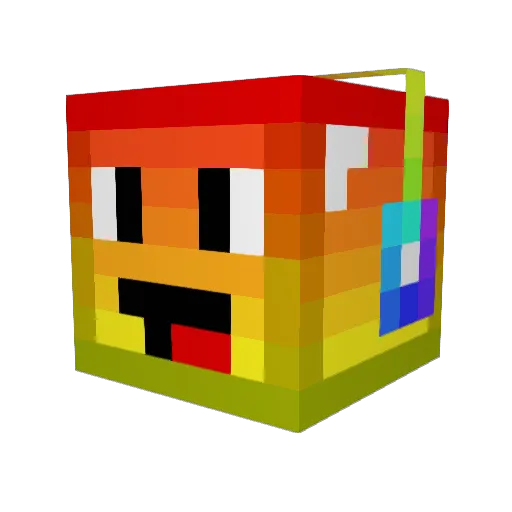 noopio55 Minecraft avatar head, 3D render