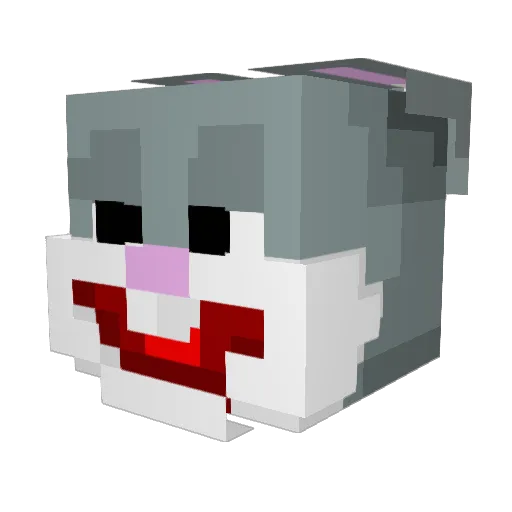 noorbansal Minecraft avatar head, 3D render