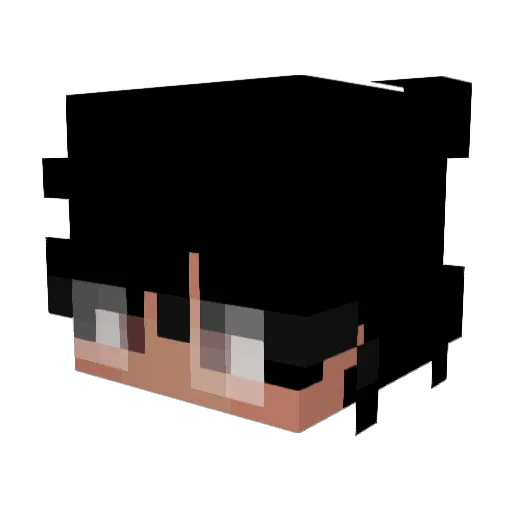 nootkenz Minecraft avatar head, 3D render