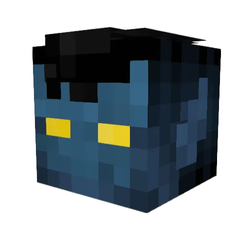nopis123 Minecraft avatar head, 3D render