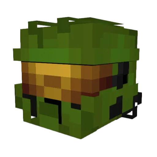 noqsl Minecraft avatar head, 3D render