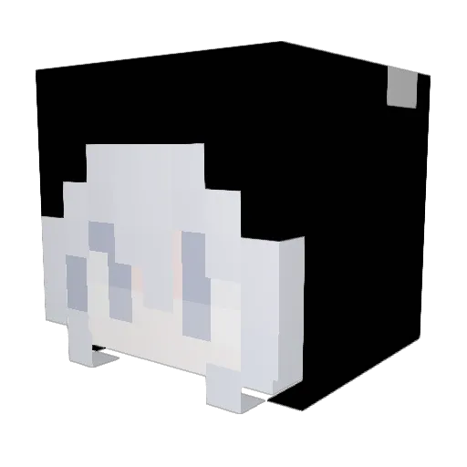 nordberlin Minecraft avatar head, 3D render