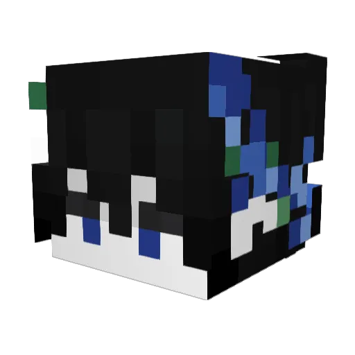 noregll Minecraft avatar head, 3D render