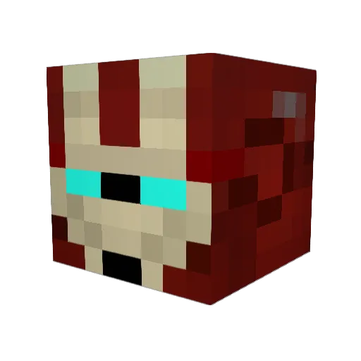 norimo13 Minecraft avatar head, 3D render