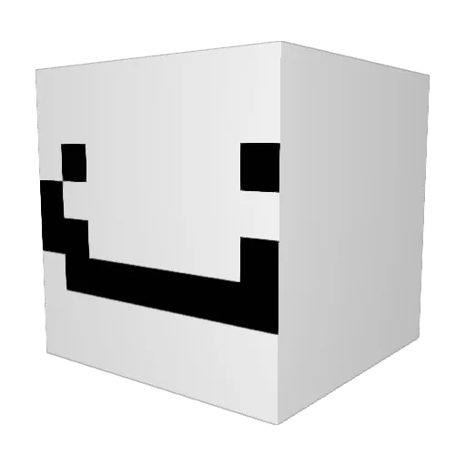 normangitson Minecraft avatar head, 3D render