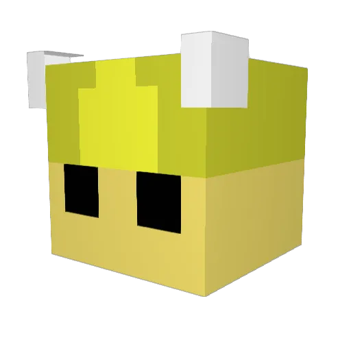 normledude Minecraft avatar head, 3D render