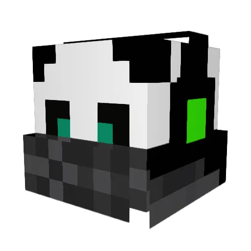 noro294 Minecraft avatar head, 3D render