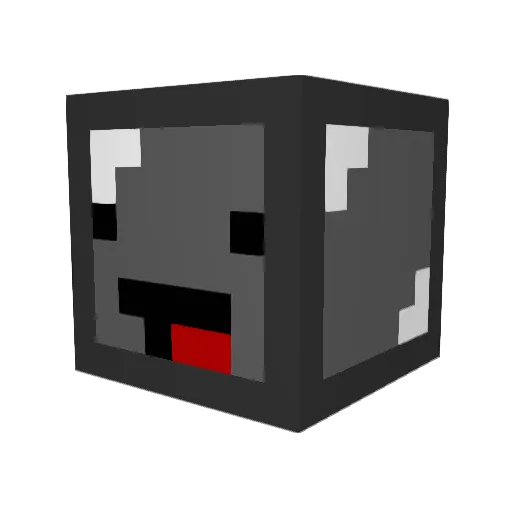 nors11 Minecraft avatar head, 3D render