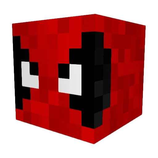 norskmelon Minecraft avatar head, 3D render