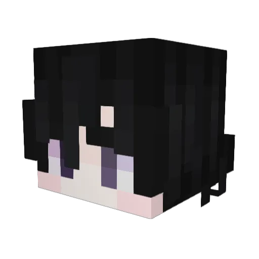 northafricqn Minecraft avatar head, 3D render