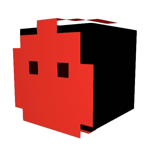 northerncrawdad Minecraft avatar head, 3D render