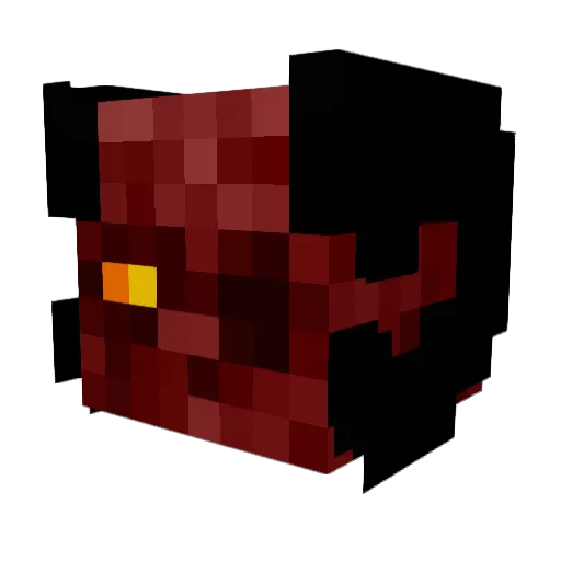 norvstray Minecraft avatar head, 3D render