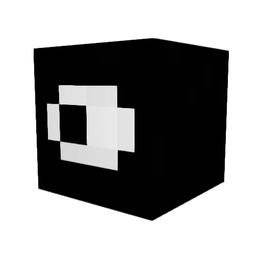 noshab_ Minecraft avatar head, 3D render