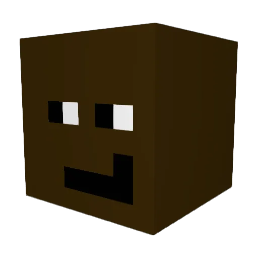 nosracy111 Minecraft avatar head, 3D render