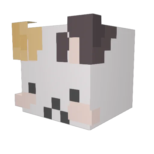 nosukja1231 Minecraft avatar head, 3D render