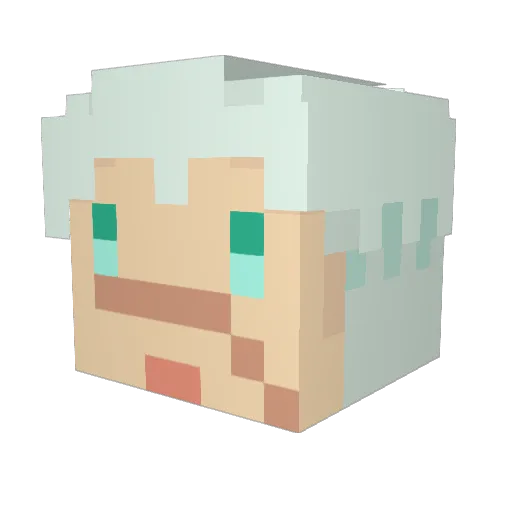 nosuri_so Minecraft avatar head, 3D render
