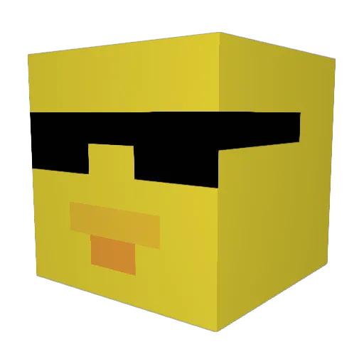 notKaia5 Minecraft avatar head, 3D render