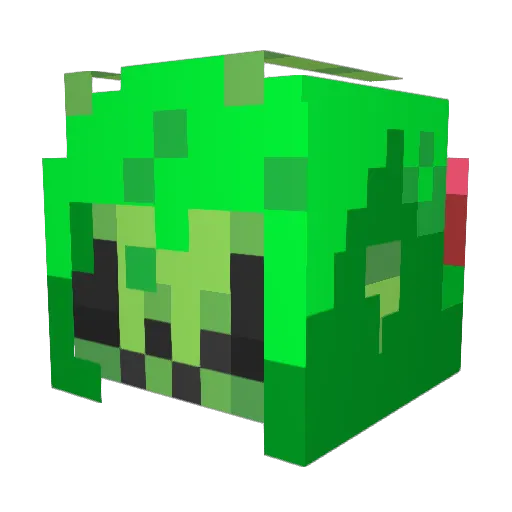 notKsavv Minecraft avatar head, 3D render