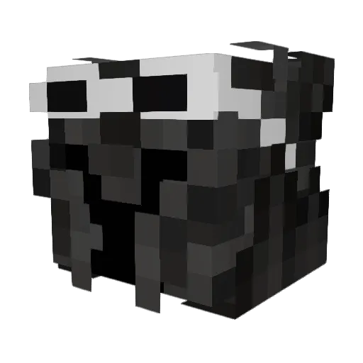 notMaizon Minecraft avatar head, 3D render