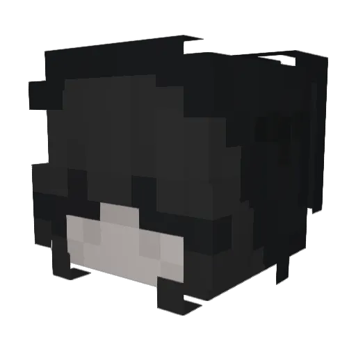 notPickledRadish Minecraft avatar head, 3D render