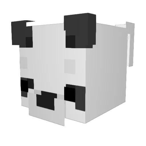 notQuinty Minecraft avatar head, 3D render