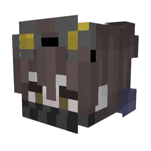 not__Kitty Minecraft avatar head, 3D render