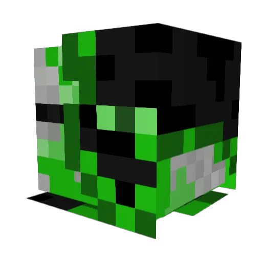 not_a_hacker_69 Minecraft avatar head, 3D render