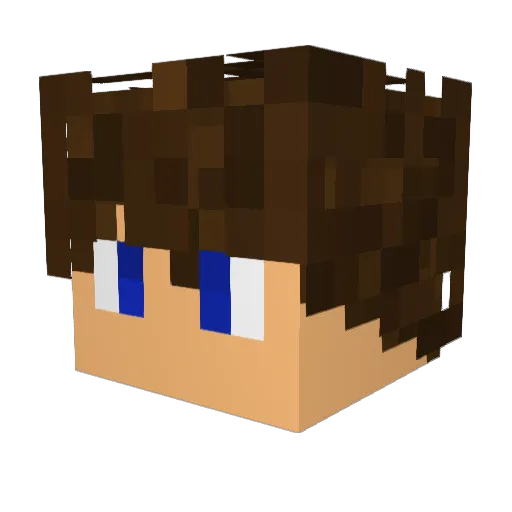 not_avery1312 Minecraft avatar head, 3D render