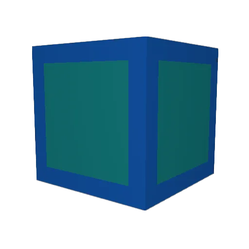 not_ico Minecraft avatar head, 3D render