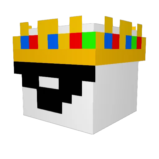 notak112 Minecraft avatar head, 3D render