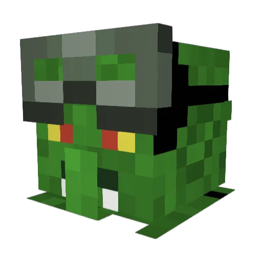 notal3x1 Minecraft avatar head, 3D render