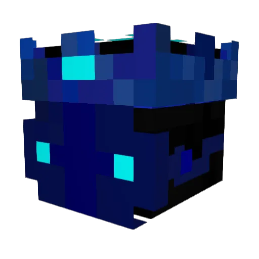 notarook_ Minecraft avatar head, 3D render