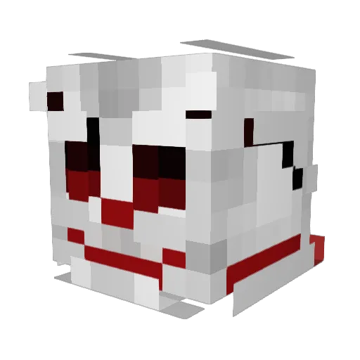 notaspretty Minecraft avatar head, 3D render
