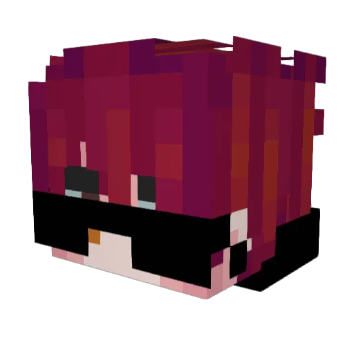 notatree44 Minecraft avatar head, 3D render